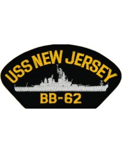 FLB1623 - USS New Jersey BB-62 Black Patch