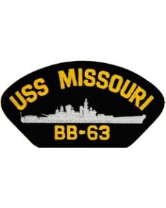 FLB1624 - USS Missouri BB-63 Black Patch