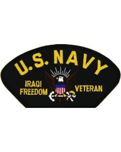 FLB1647 - US Navy Iraqi Freedom Veteran Black Patch
