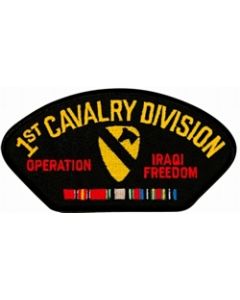 FLB1719 - Iraq 1st Cavalry Division with Ribbon Black Patch