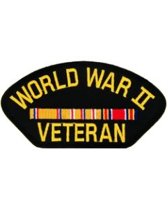 FLB1775 - WW II Asiatic Veteran Black Patch