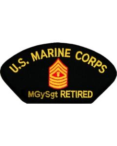 FLB1788 - Marine Corps Master Gunnery Sergeant (MGySgt / E-9) Black Patch