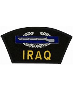 FLB1798 - Iraq Combat Infantry Badge (CIB) Black Patch