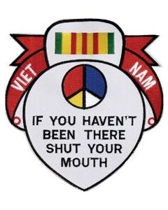 FLD1034 - If You Haven't Been Their Shut Your Mouth Back Patch (6 x 7)
