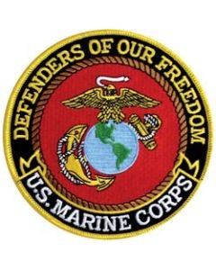 FLD1710 - US Marine Corps Defenders of Our Freedom Back Patch