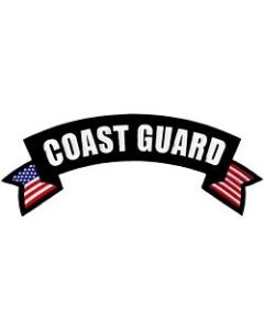 FLF1848 - US Coast Guard Rocker Back Patch