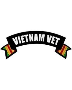 FLF1849 - Vietnan Vetersn Rocker Back Patch
