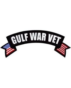 FLF1851 - Gulf War Veteran Rocker Back Patch