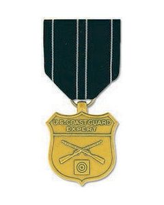 FSA434 - Coast Guard Expert Rifle Anodized Full Size Medal