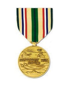 FSA495 - Southwest Asia Service Anodized Full Size Medal