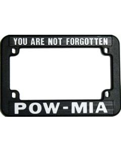 LPF2 - POW/MIA Motorcycle Plate Frame