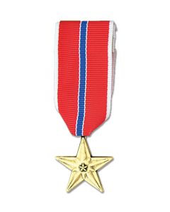 MRA426 - Bronze Star Anodized Mini Medal
