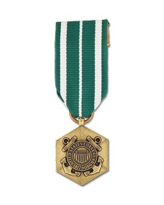 MRA432 - Coast Guard Commendation Anodized Mini Medal