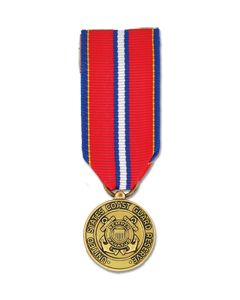 MRA436 - Coast Guard Reserve Good Conduct Anodized Mini Medal