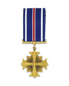 MRA442 - Distinguished Flying Cross Anodized Mini Medal