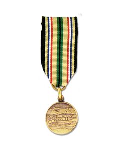 MRA495 - Southwest Asia Service Anodized Mini Medal