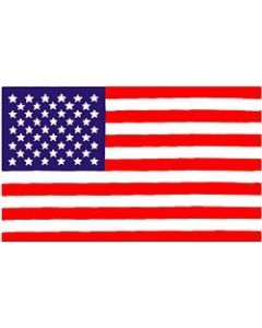 PCF27 - United States 1 Sided Screen Printed Flag 3' x 5' ft