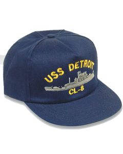 SCAP0 - Direct Embroidered US Navy Ship's Cap