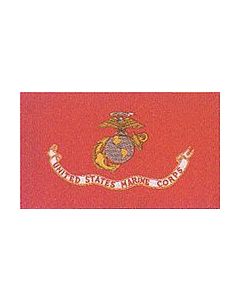 SFC61 - US Marine Corps 1 Sided Screen Printed Flag 2' X 3'