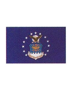 SFC63 - US Air Force 1 Sided Screen Printed Flag 2' X 3'