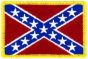 Confederate Flag Small Patch - FL1300 (2 1/2 inch)