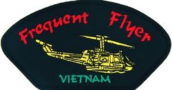 Frequent Flyer Vietnam Black Patch - FLB1534 (4 inch)
