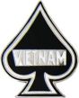 Vietnam Spade Pin - 14785 (1 inch)