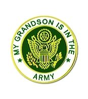 My Grandson Is In The Army Insignia Pin - 14520 (7/8 inch)