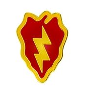 25th Infantry Division Pin - 14660 (1 inch)