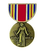 World War II Victory Pin HP505 - 14958 - 14958 (1 1/8 inch)