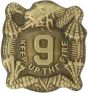 9th Infantry Regiment Keep Up The Fire Pin - 14581 (1 1/16 inch)