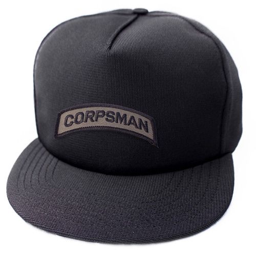 Corpsman Black Ball Cap US Made - 771751