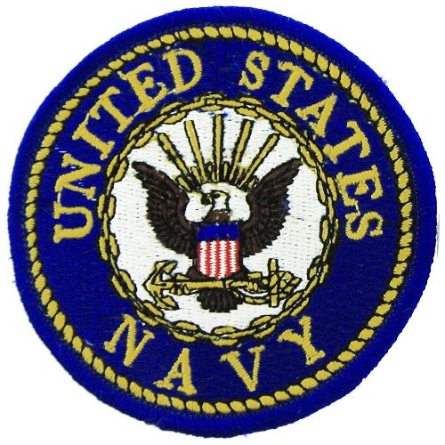 US Navy (Round) Small Patch - FL18 (3 inch)