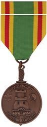 WW II/ Korea War Service Commemorative Medal and Ribbon - CM24