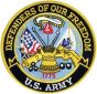 US Army Defenders of Our Freedom Back Patch - FLD1708 (5 inch)