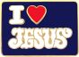 I Love Jesus Pin - 6324 (7/8 inch)