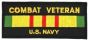 US Navy Vietnam Combat Veteran Small Patch - FL1655 (3 inch)