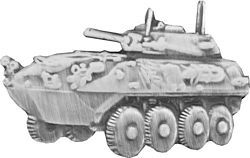 Light Armored Vehicle (LAV) Pin - 15828 (1 1/4 inch)