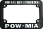 POW/MIA Motorcycle Plate Frame - LPF2