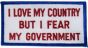 I Love My Country Small Patch - FL1766 (3 inch)