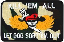 Kill 'Em All Let God Sort It Out Small Patch - FL1154 (3 inch)