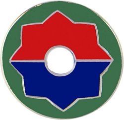 9th Infantry Division Pin - 14658 (7/8 inch)