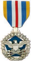 Defense Superior Service Anodized Full Size Medal - FSA441